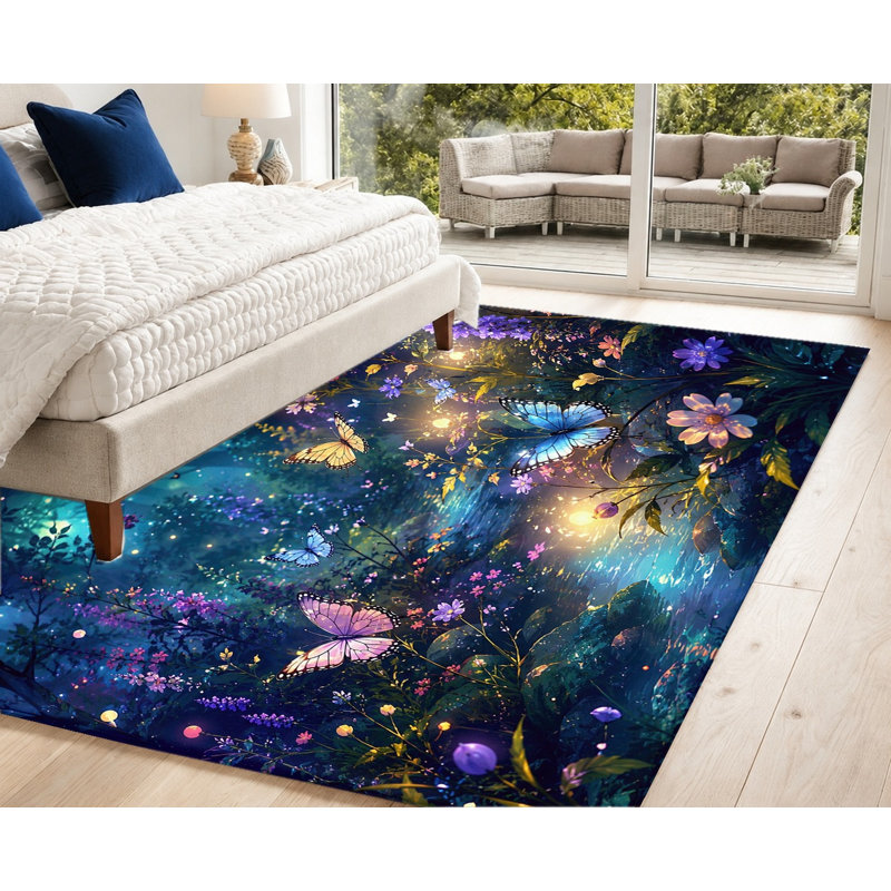 Tapis Forest Forest, Rectangle 6 pi 7 po x 4 pi 7 po (200 x 140 cm)