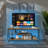 Tv Stand,Tv Console Table And Entertainment Center With  Led Lights Power Outlets