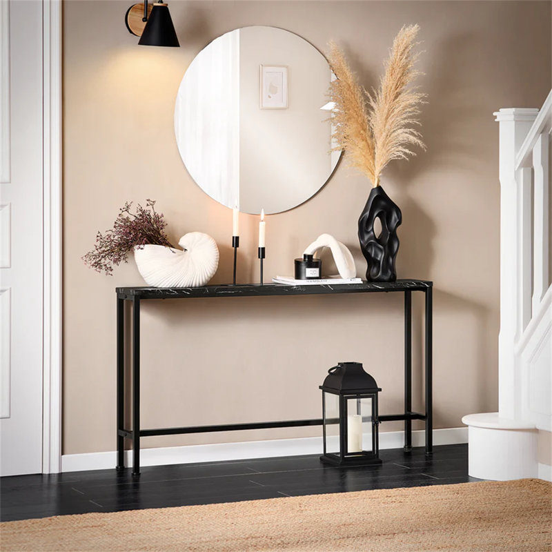 120cm Console Table, Black