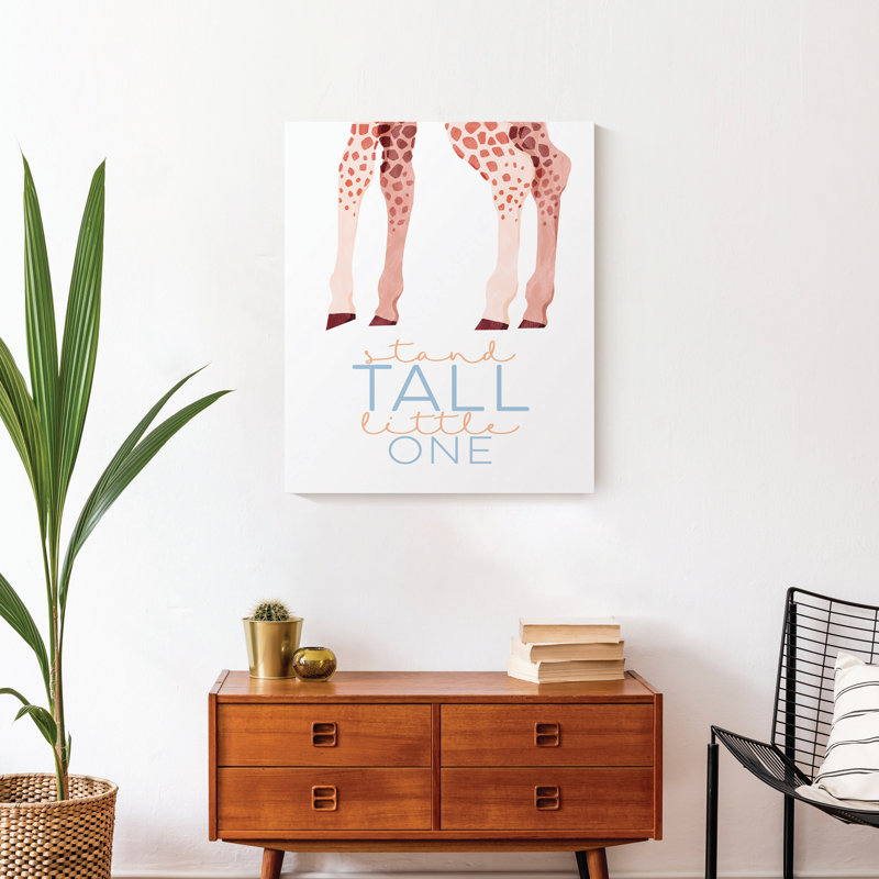 «Stand Tall», art sur toile, H 24 po x l 20 po x P 1,25 po