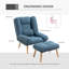 Marianne 78cm Wide Standard Recliner