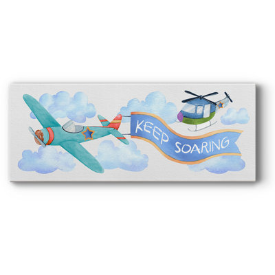 Savon avion sur toile