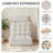 Corduroy Bean Bag Chair Tufted Folding Sofa Bed with Pillows-125405407-125405397