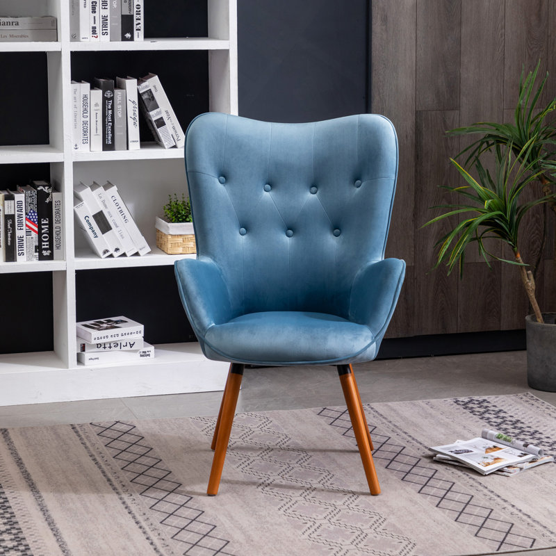 Fauteuil d'appoint Doarnin, Bleu