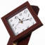 Horloge murale à pendule en plastique d'aspect bois, décor de maison de campagne pour le salon, la cuisine ou la salle à manger, grande horloge murale décorative à piles, facile à lire, brun-1720396543