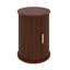 Ensemble de 2 tables basses rondes avec porte tambour ronde Mid-Century-608692832