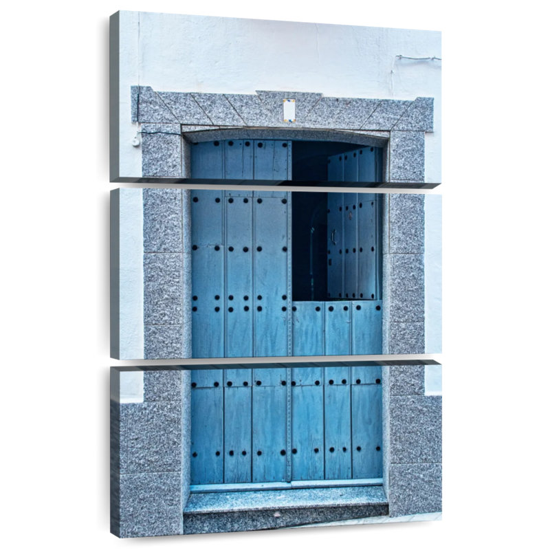 Porte hollandaise Lilie Blue, H 74 po x l 48 po