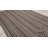 Vintage Palas Bidjari  Kilim, Gray Geometric Stripe - Rug & Kilim