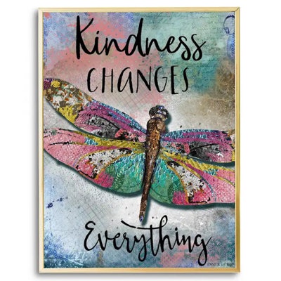Kindness Changes Everything Print by Jennifer Lambein