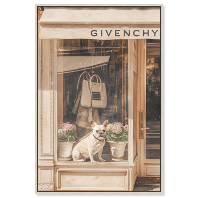«Frenchie Store Window Window» par Art Remedy