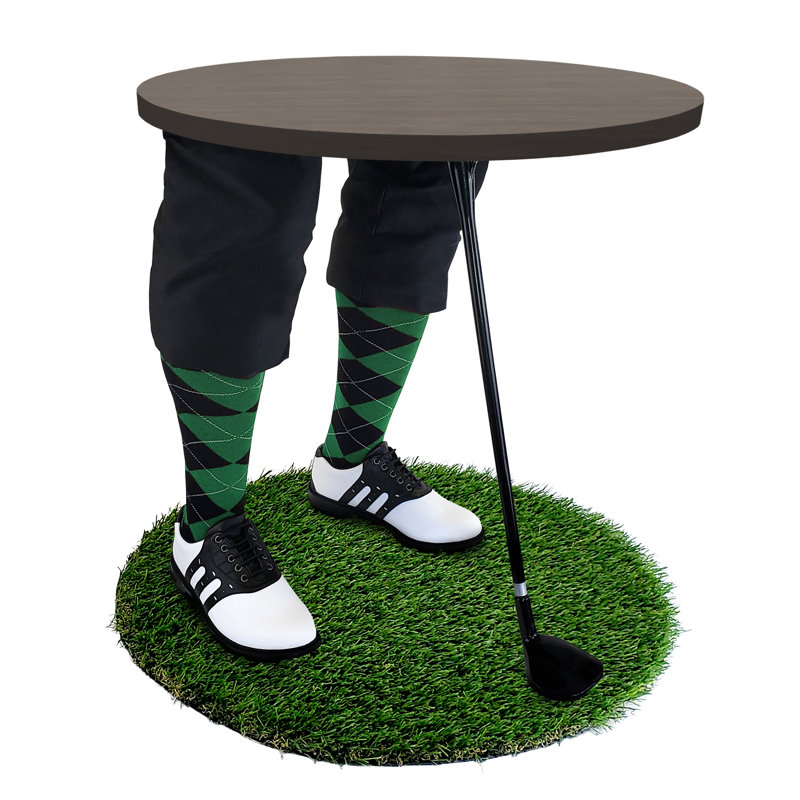 Table de bout abstraite, Argent