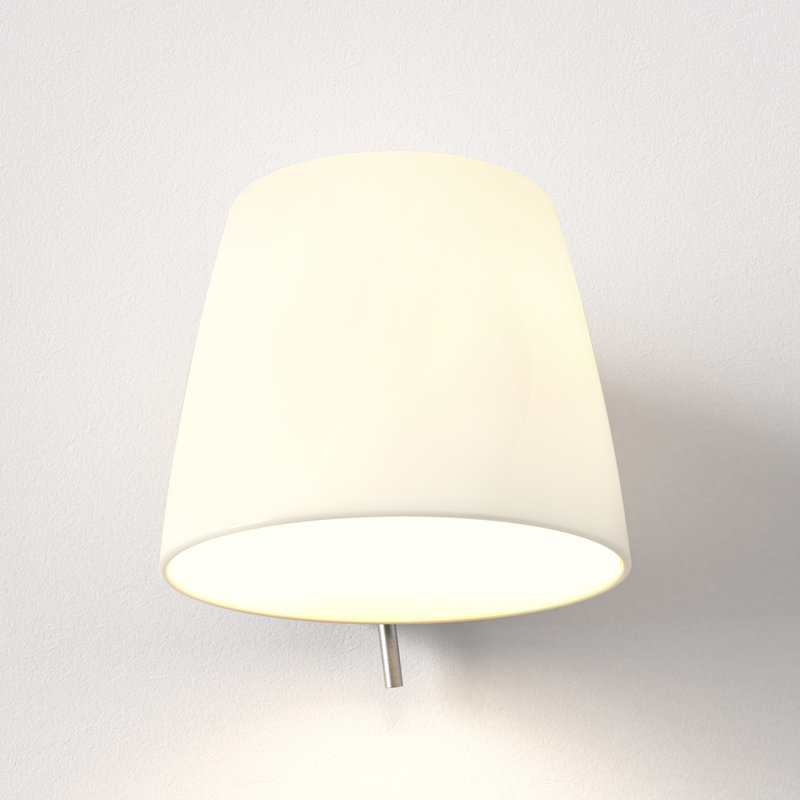 Imari 1 - Light Flush Mounted Sconce, Matte Nickel