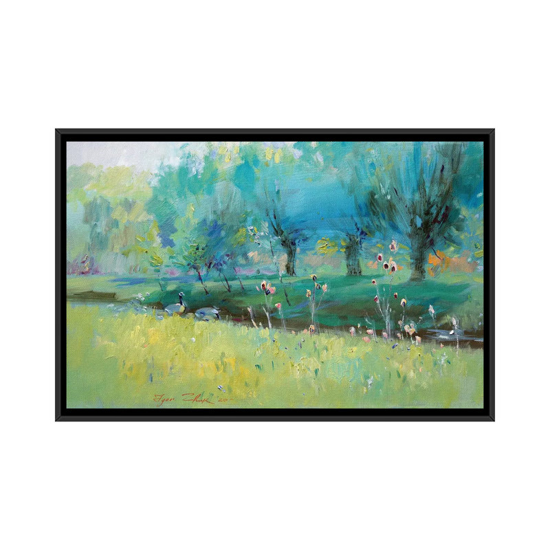 Wild Geese by Igor Zhuk - Painting on Canvas