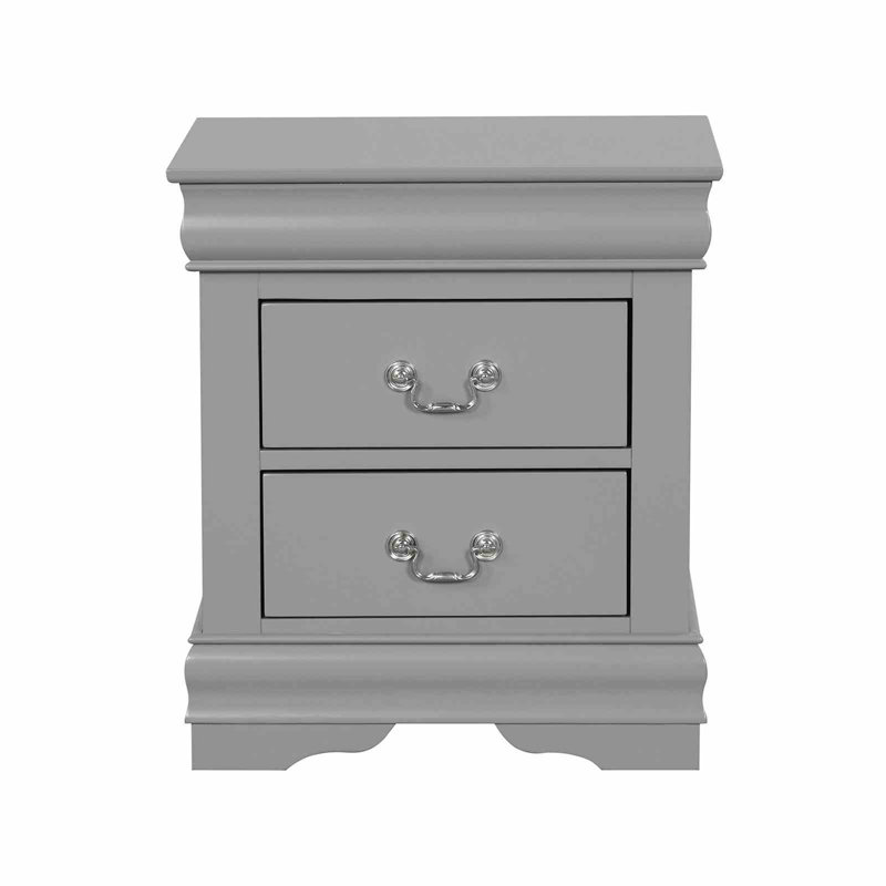 Table de chevet 1Pc, Gris