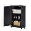 Armoire de salle de bain d'angle avec tablette réglable-964841002