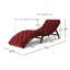 Chaise longue sans accoudoirs Rojo-24810028