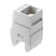 On-q Cat 6 Rj45 Keystone Insert, blanc