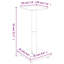 55cm Fixed Height Speaker Stand