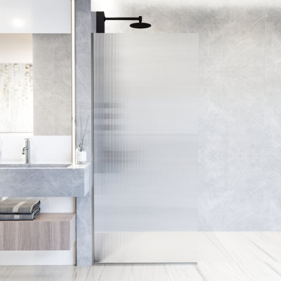 Zenith Frameless Fixed Shower Screen