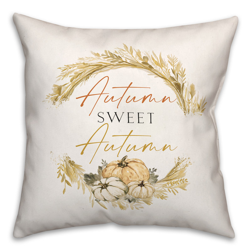Reversible Throw Pillow, 18" x 18"