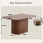 Nordic Style Wooden Dining Table - Rectangular Dining Table - For 4-6 People -2075340176