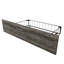 Lit plateforme double en métal avec rangement en chêne naturel-106491485-106491490
