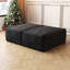 Canapé-repose-pieds, aucun assemblage requis （SEULEMENT UN OTTOMAN)-1512649230