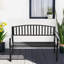 Banc d'extérieur en métal Laurina-762091281