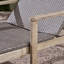 Chaise longue Hampton Wood + Wicker
