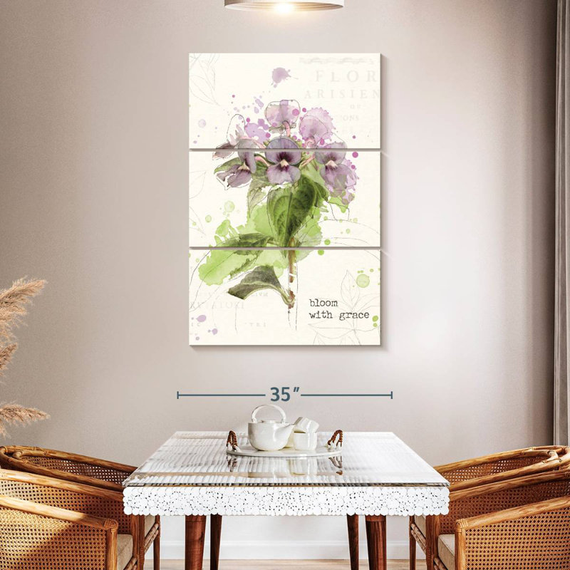 Floral Splash Bloom, 50" H x 32" W