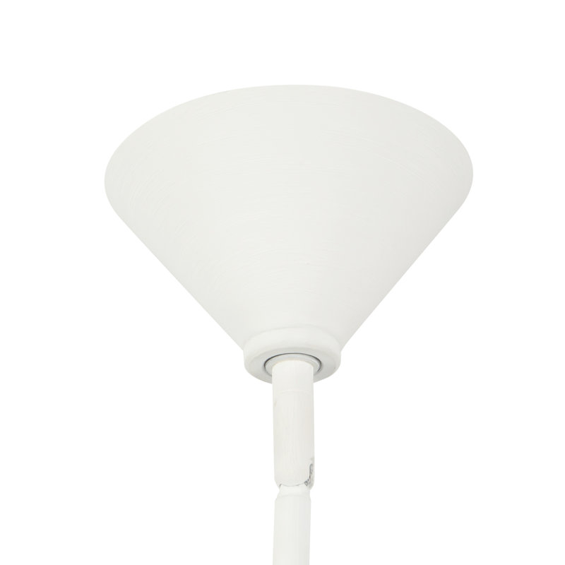 Suspension linéaire Dilys 58 po blanc antique, Blanc antique