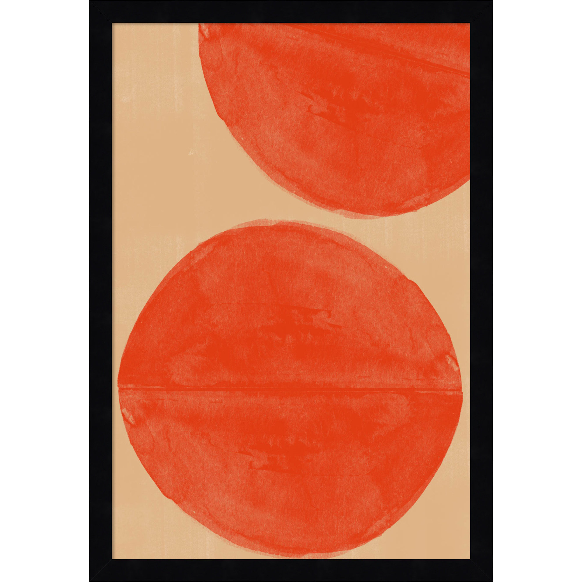 Separation by The MIUUS STUDIO Wood Framed Wall Art Print, Black, 21" H x 15" W