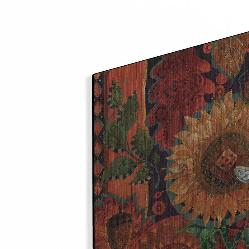 Art mural en métal Red Barrel Studio® «As Fall Nips The Air» par David Galchutt, H 12 po x l 16 po