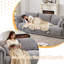 Canapé rembourré 98,5 po Nyerere-287085850
