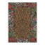 Tapis d'intérieur brun / noir / vert / rouge lavable à la machine Alissa Aura-30314567