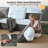 8-seater Oversized Modular Sofa Comfy Cloud Couch With Storage, Chenille Deep Convertible Sectional Sleeper Sofa Bed, Pet Friendly Covers Washable With 2 Ottomans-1982955394