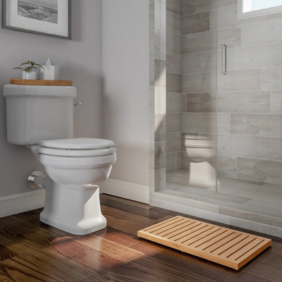 Artherine Rayon From Bamboo Non-Slip Shower Mat