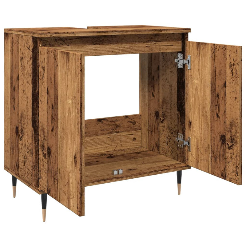 Brycon Bathroom Cabinet, Reclaimed Wood