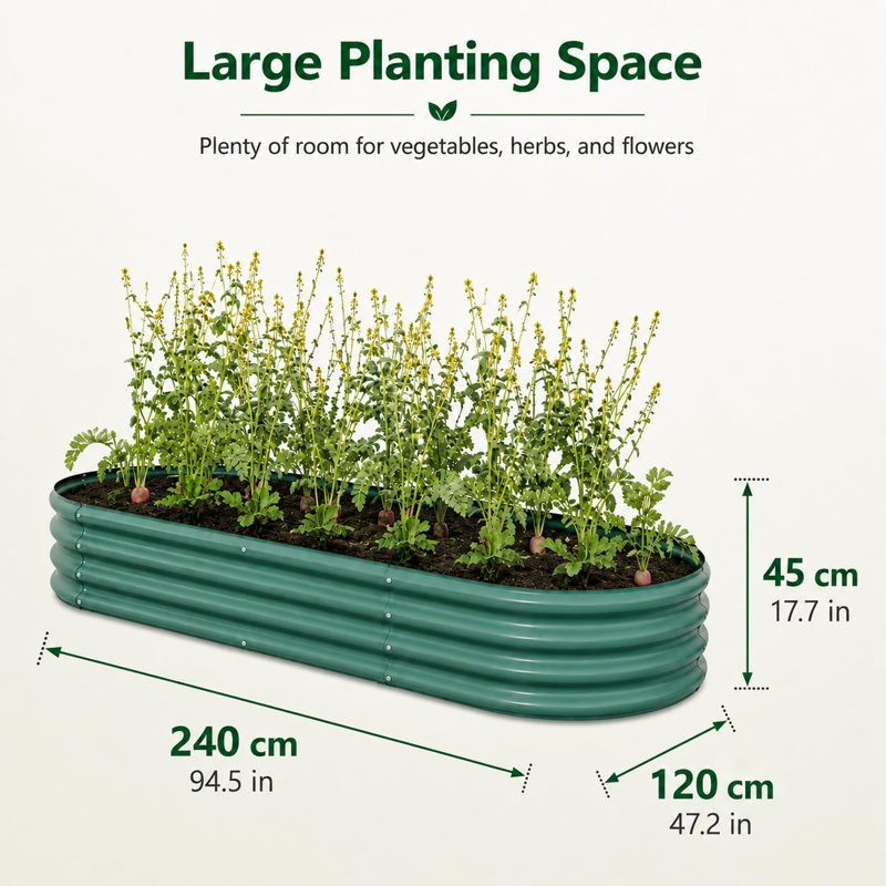 Metal Raised Garden Bed