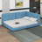Lavel Upholstered Panel Bed-1491969075
