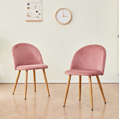 Mcburney 43 cm H Velvet Side Chair