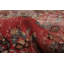 Tapis unique rouge de style années 1990 9 pi 4 po x 12 pi 7 po Lindezza
