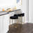 Aurbree 25.5'' Velvet Counter Stool-428712290