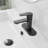 Single-Hole Single-handle Bathroom Faucet with Drain Assembly-87196524