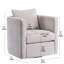 Fauteuil demi-tonneau Sutton-1752535370