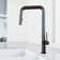 Parsons 18" H 1-handle Pull-Down 2-Function Sprayer Kitchen Faucet