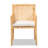 Blodwen 22.6" W Rattan Armchair