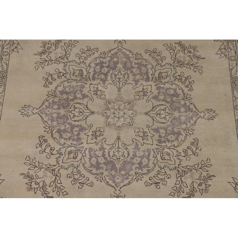 Tapis traditionnel rétro en laine 7 x 10