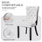 Kingson Modern Glam Tufted Two-Tone Dining Chair with Nailhead Trim & Back Pull Ring-9081318-64230965