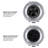 1/3 HP Continuous Feed Garbage Disposal with Power Cord, Stopper, Splash Guard